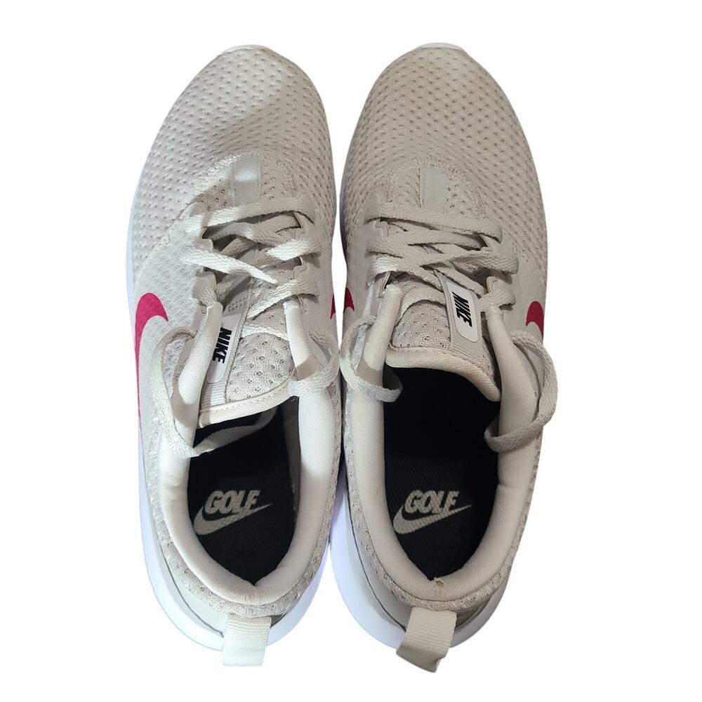 Nike Roshe G Golf Shoes Womens 9.5 Photon Dust White Pink CD6066-004 - Picture 6 of 8